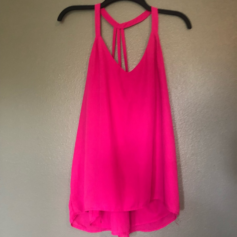 Neon Pink Summer Top